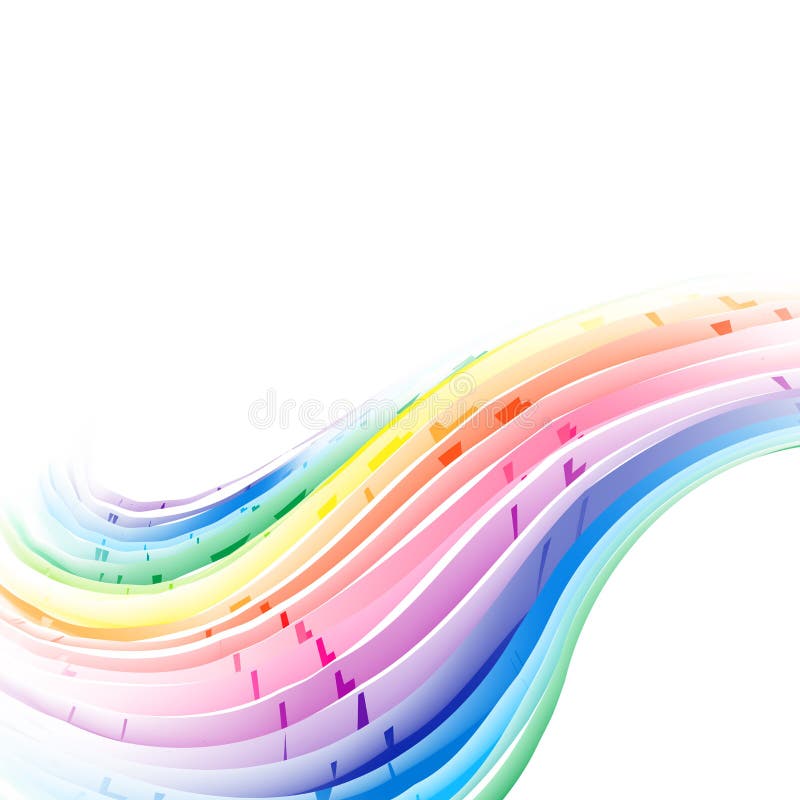 Vector pastel abstract rainbow gradient mesh multi color vibrant background. EPS 10 stock illustration Vector pastel abstract rainbow gradient mesh multi color vibrant background. EPS 10 stock illustration