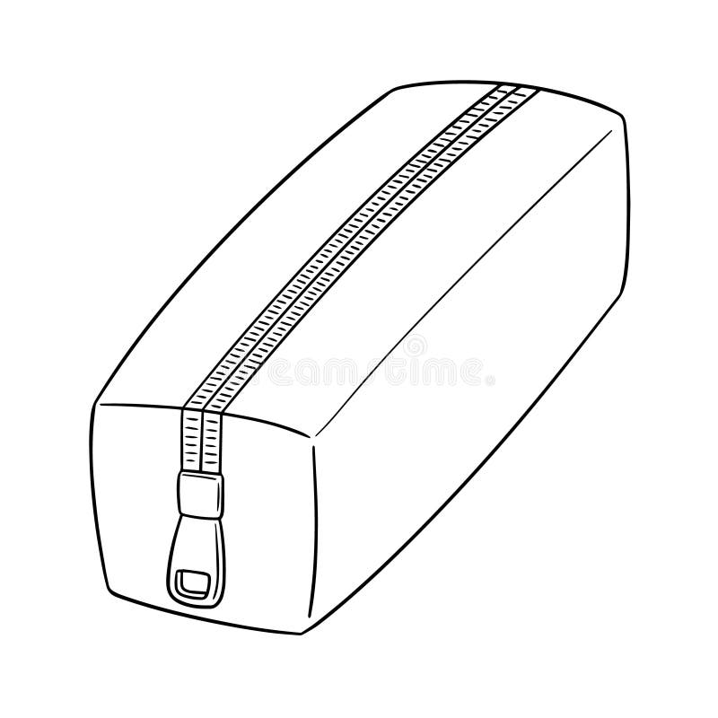Pencil Case Sketch Stock Illustrations – 1,815 Pencil Case Sketch