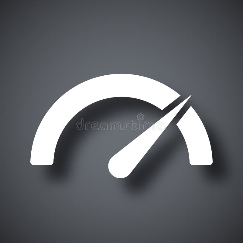 Vector performance measurement icon vector illustration