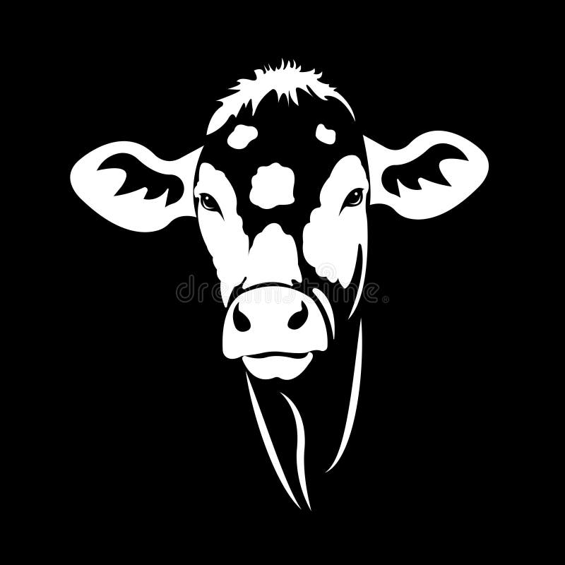 Vector of Picture Cow Head Design ,logo Design,Farm Animals,Black and White Picture,Line Animal,on the Black Background Stock Illustration - Illustration of butcher, farming: 178877970 Vector of Picture Cow Head Design ,logo Design,Farm Animals,Black and White Picture,Line Animal,on the Black Background Stock Illustration - Illustration of butcher, farming: 178877970
