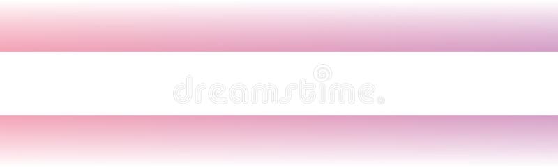 Vector Pink Colored Gradient Background Banner on White Background