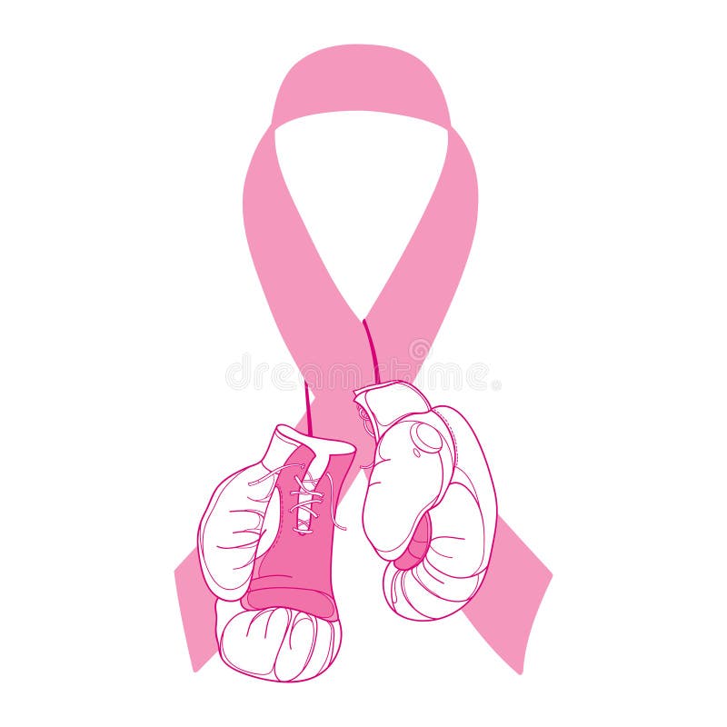 Premium Vector  Pink ribbon to world breast cancer awareness