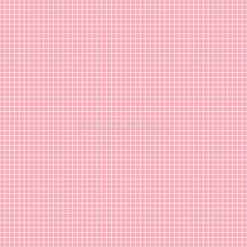 Vector Pink Seamless Pattern Mesh Texture Isolated on a Pink Trend ...