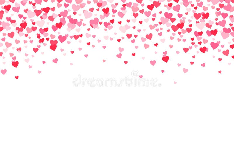 Vector pink & red Valentines Days hearts background royalty free illustration Vector pink & red Valentines Days hearts background royalty free illustration