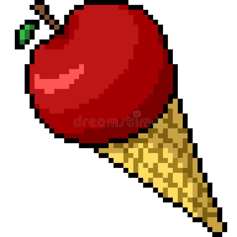 Pixel Art Icon Ice Cream Stock Illustrations 133 Pixel Art