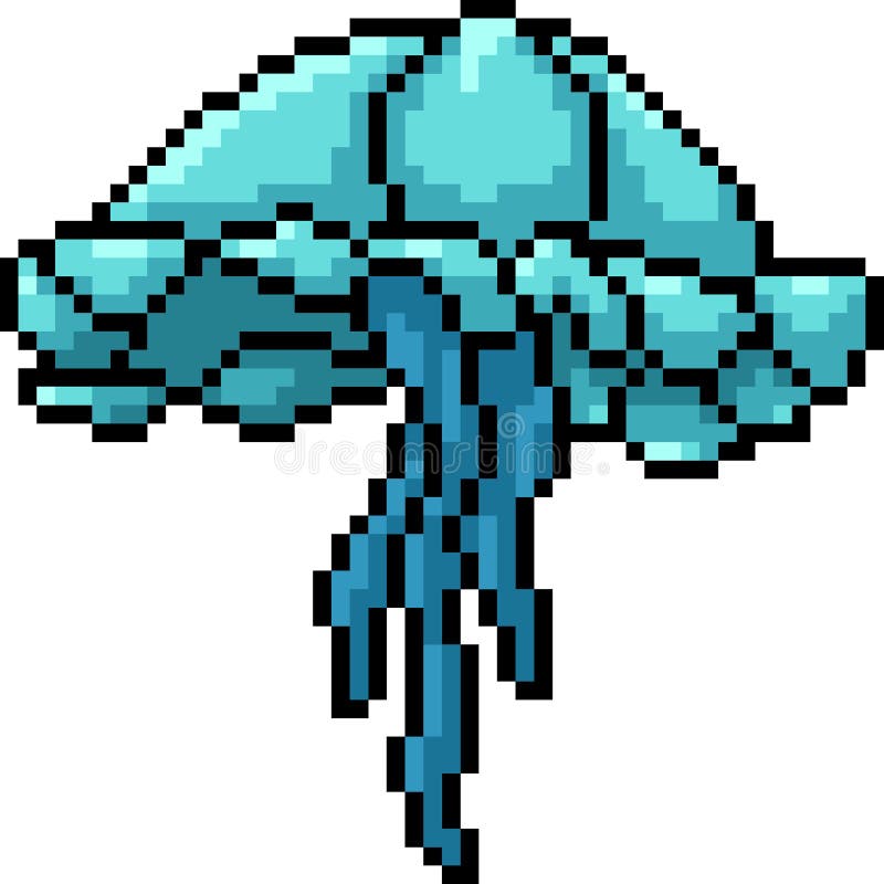 Jellyfish Anime Pixel Art Pixel Art Design Pixel Art Templates Images