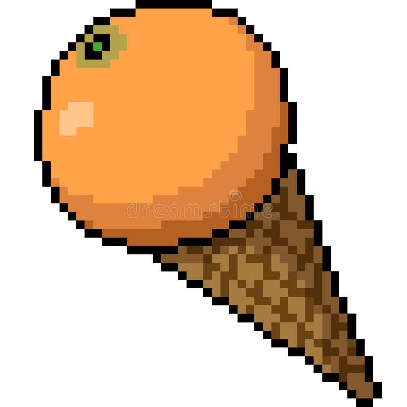 Pixel Art Icon Ice Cream Stock Illustrations 133 Pixel Art