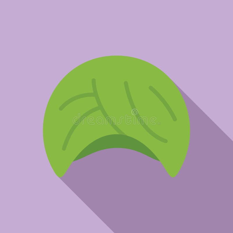 Vector plano del icono del turbante de la cabeza. gente del desierto libre illustration