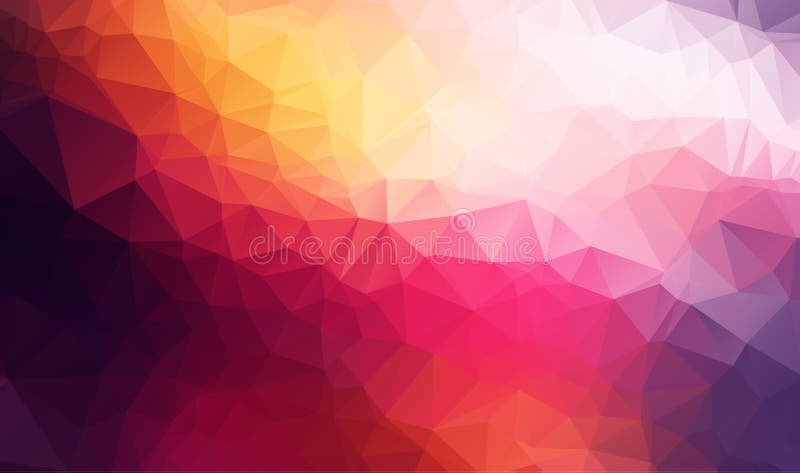 Vector Polygon Abstract modern Polygonal Geometric Triangle Background. colorful dark Geometric Triangle Background.