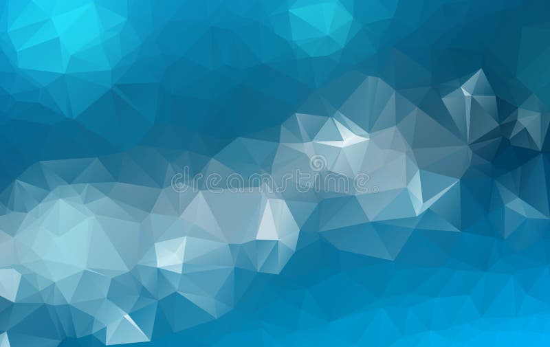 Vector Polygon-abstrakten modernen polygonalen geometrischen Dreieck-Hintergrund Blauer geometrischer Dreieck-Hintergrund