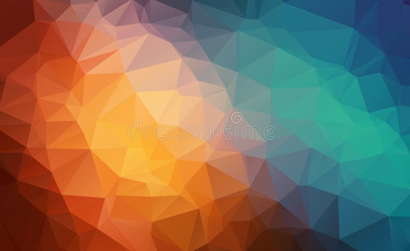 Vector Polygon-abstrakten modernen polygonalen geometrischen Dreieck-Hintergrund Bunter geometrischer Dreieck Hintergrund