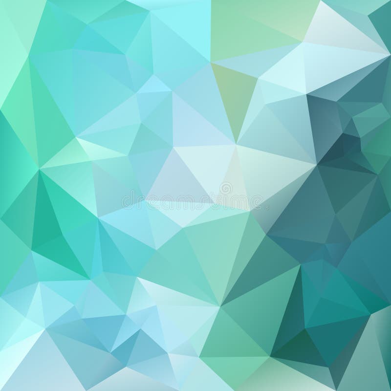 Vector polygon background with irregular tessellations pattern - triangular design stock illustration