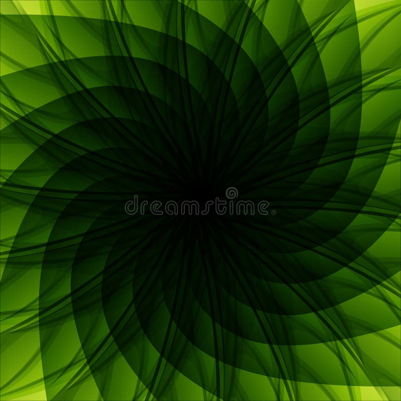 Vector premium Resumen del fondo caleidoscopio de los círculos en verde brillante libre illustration