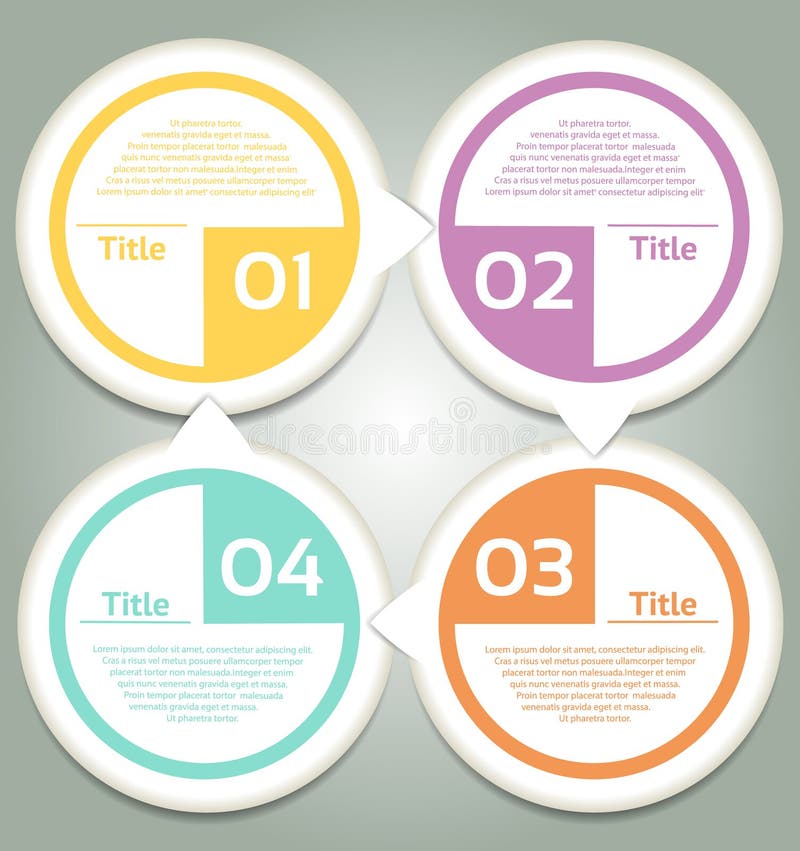 Vector Progress Background / Product choice or Version royalty free illustration