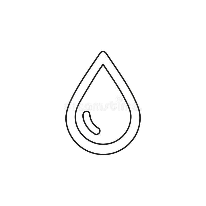 Stroke Raindrop Stock Illustrations 363 Stroke Raindrop