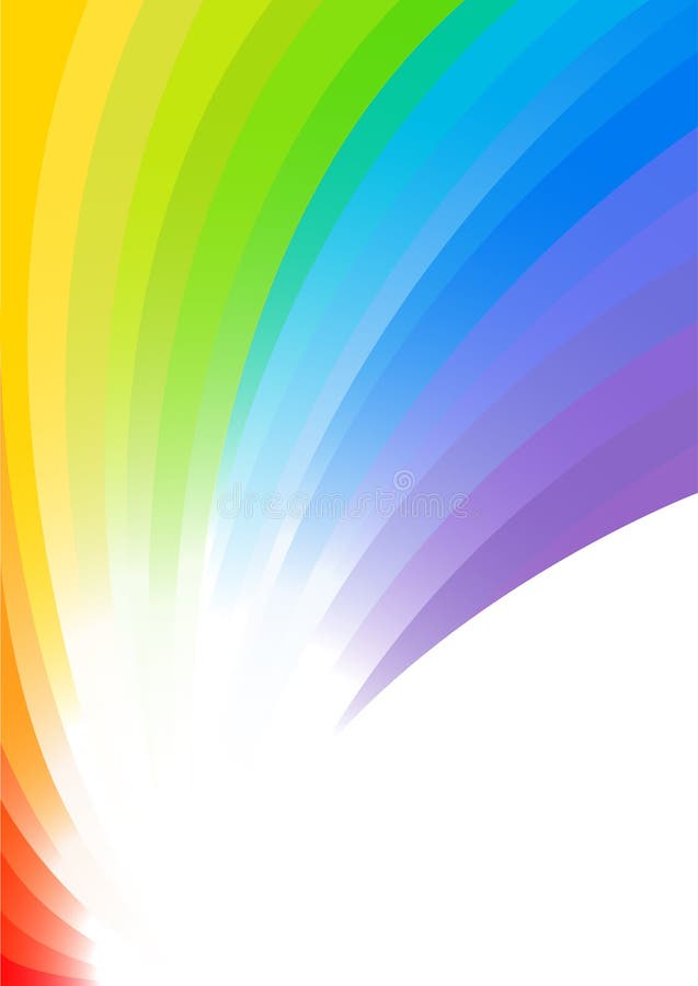 Vector rainbow background royalty free illustration