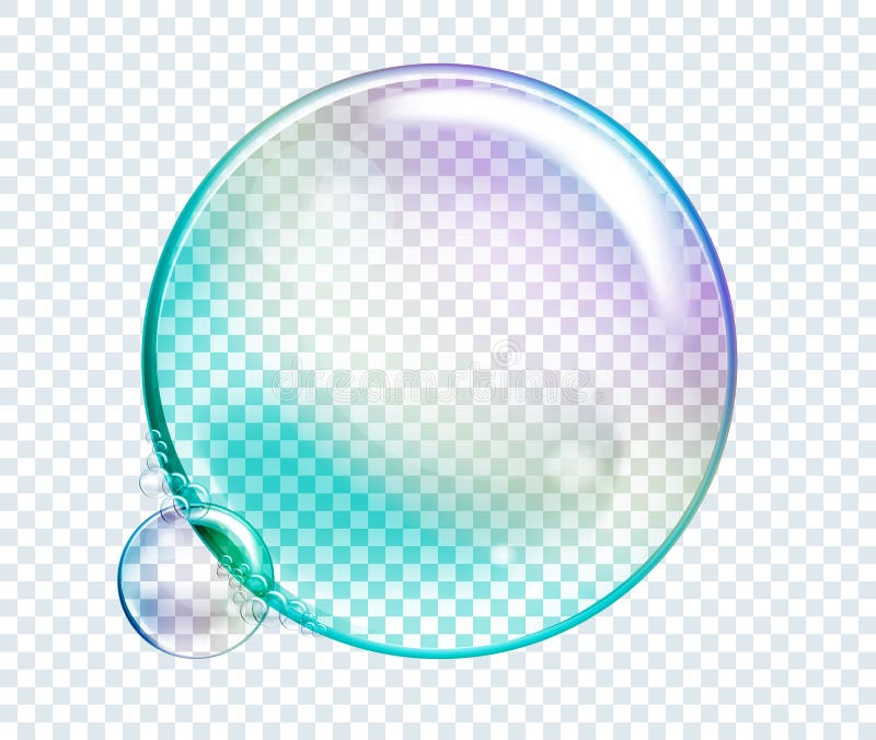 Vector Rainbow Water Bubbles. Transparent Isolated Realistic Design Elements. Can be used with any Background. vector illustration Vector Rainbow Water Bubbles. Transparent Isolated Realistic Design Elements. Can be used with any Background. vector illustration