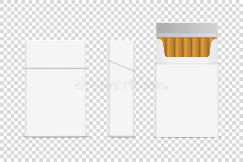 marlboro cigarette box template