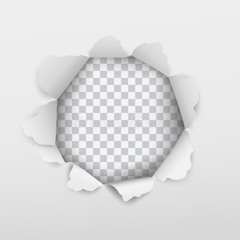 Tear Paper Transparent Background Stock Illustrations ...