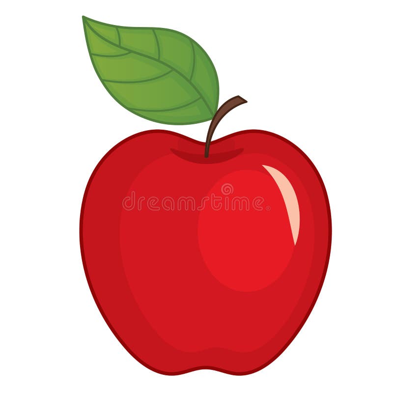 apple clip art cartoon