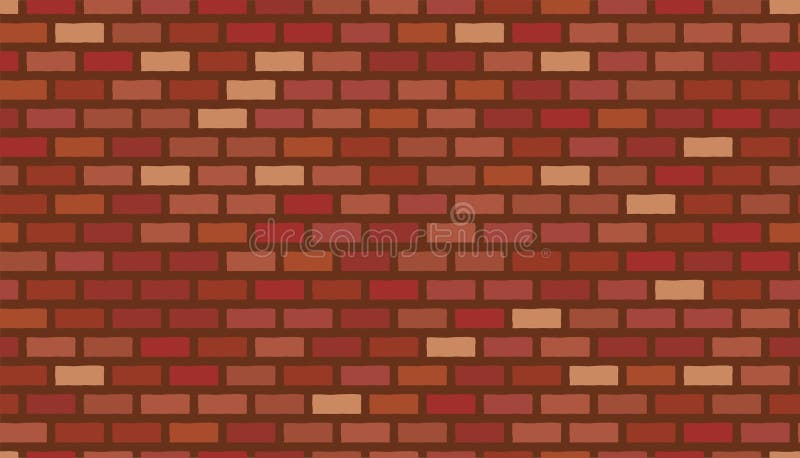 Vector Red Brick Wall Background. Old Texture Urban Masonry. Vintage  Architecture Block Wallpaper Stock Vector - Illustration of urban, stone:  155099137