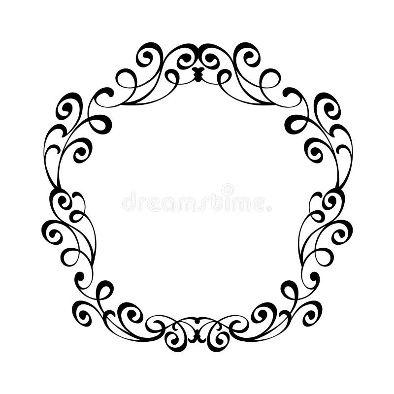 Vector Retro Frames .Vector Illustration.Brown Beige Stock Vector
