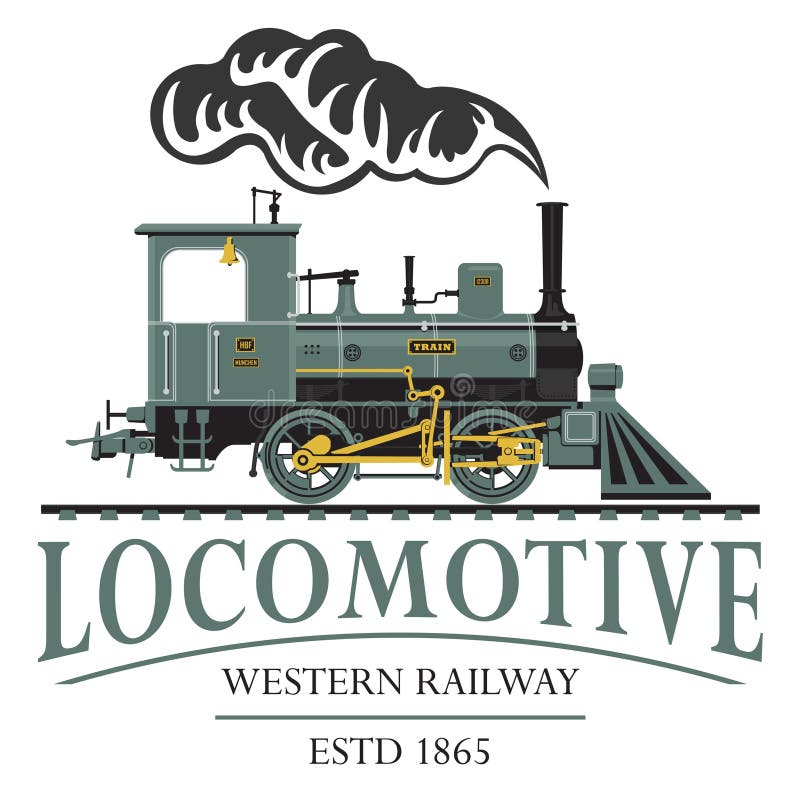 Vintage Retro Freight Train Silhouette T-Shirt Vintage Retro Freight Train Silhouette T-Shirt
