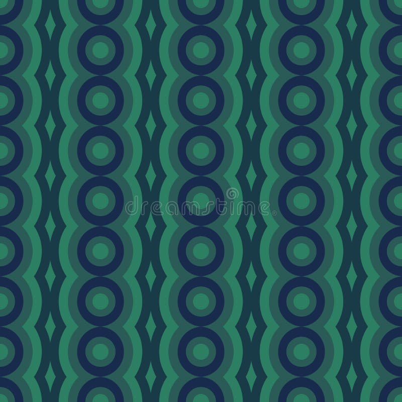 Vector retro rounded seamless pattern. Abstract geometric garlands for textile, prints, wallpaper, wrapping paper, web vector illustration Vector retro rounded seamless pattern. Abstract geometric garlands for textile, prints, wallpaper, wrapping paper, web vector illustration