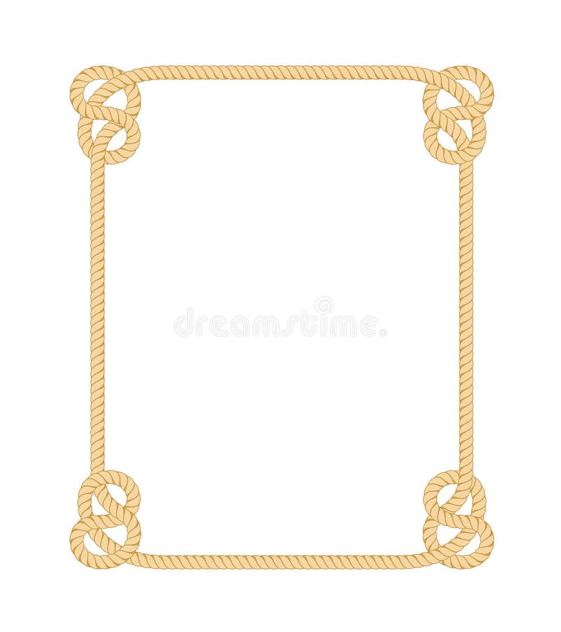 Rope Border Stock Illustrations – 13,879 Rope Border Stock Illustrations,  Vectors & Clipart - Dreamstime