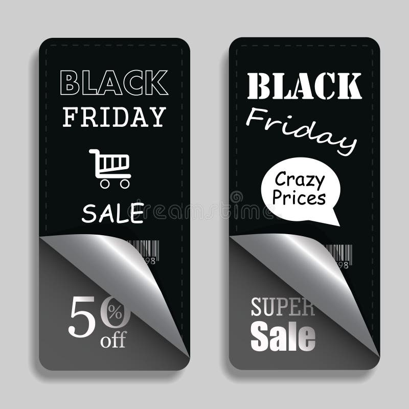 Vector sale labels