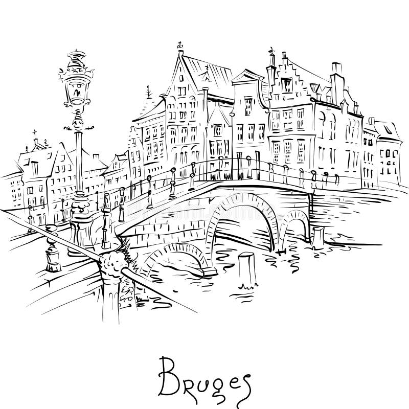 Bruges Stock Illustrations – 1,089 Bruges Stock Illustrations, Vectors ...