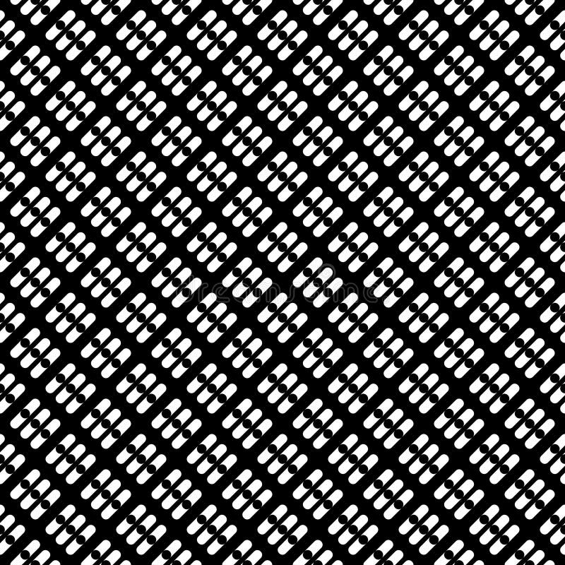Vector seamless abstract pattern black and white. abstract background wallpaper. vector illustration. stock illustration Vector seamless abstract pattern black and white. abstract background wallpaper. vector illustration. stock illustration