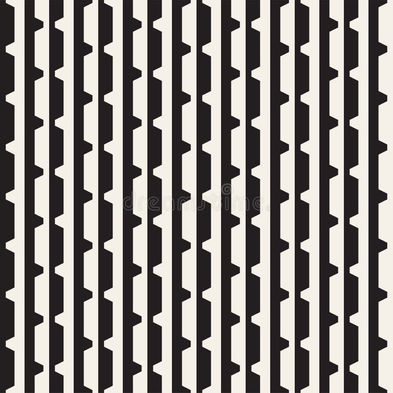 Vector seamless black and white halftone lines grid pattern. Abstract geometric background design. royalty free illustration Vector seamless black and white halftone lines grid pattern. Abstract geometric background design. royalty free illustration
