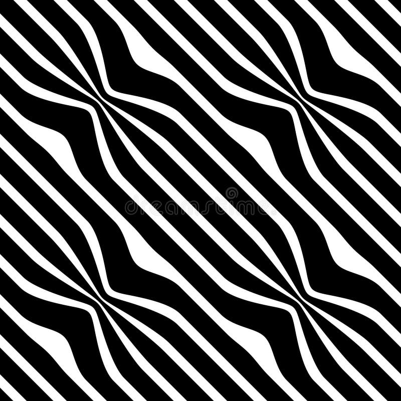 Vector Seamless Diagonal Lines Pattern Black and White. Abstract ...