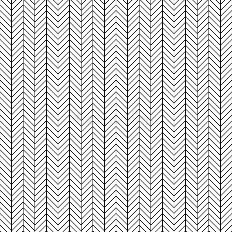 Vector seamless herringbone pattern. Geometric line texture. Black-and-white background. Monochrome design. vector illustration Vector seamless herringbone pattern. Geometric line texture. Black-and-white background. Monochrome design. vector illustration