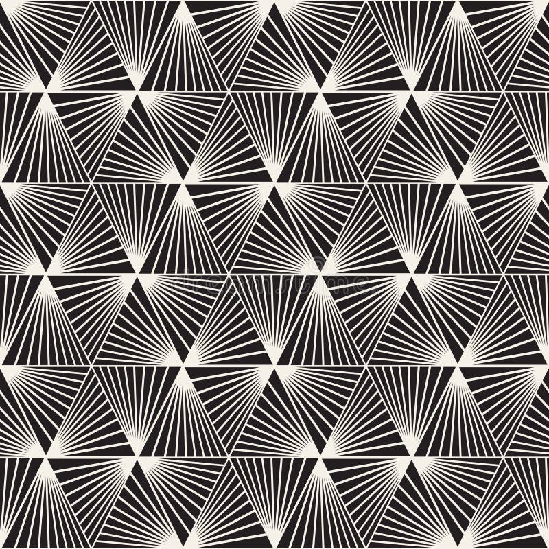 Vector seamless lattice pattern. Modern stylish texture with monochrome trellis. Repeating geometric grid. Simple design backgroun stock photo