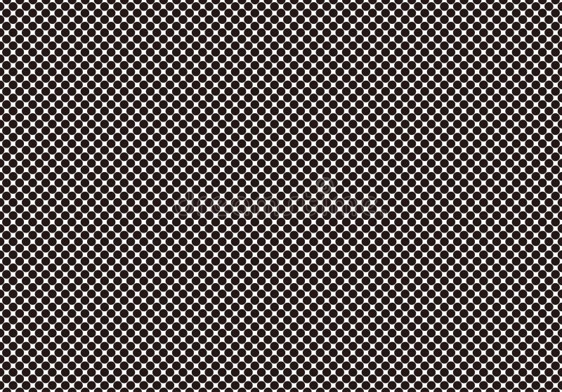 Vector Seamless Monochrome Halftone Texture Isolated On A White Background. Horizontally And Vertically Repeatable. Vector Seamless Black And White Halftone Texture Illustration Isolated On A White Background.