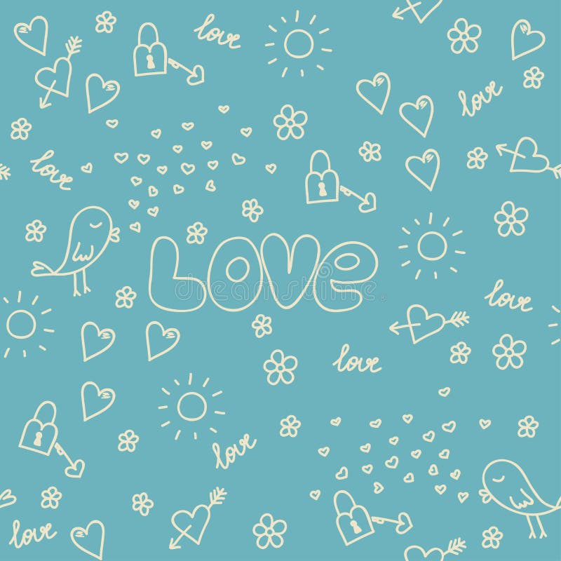Vector seamless pattern royalty free illustration