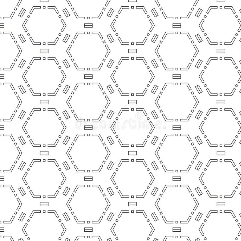 Vector Seamless Pattern Stock Vector Illustration Of Decor 57817472