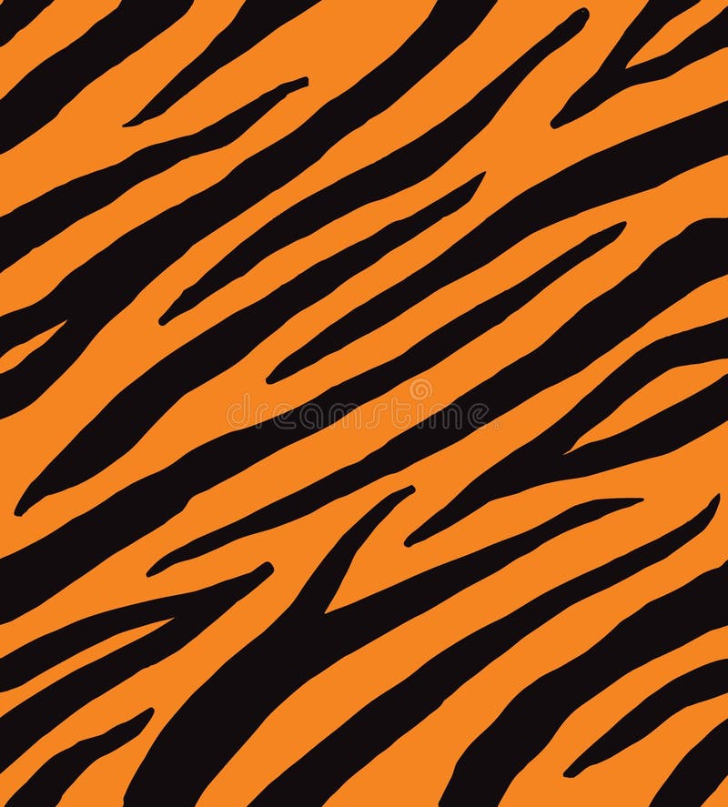 Tiger print background stock vector. Illustration of stripe - 7895629