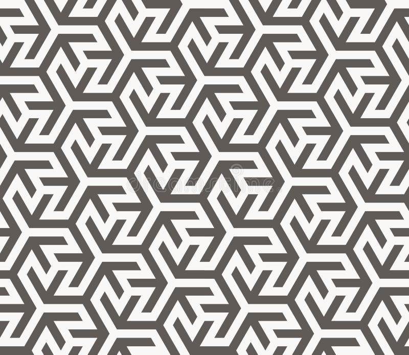 Vector Seamless Pattern Geometric Texture Stock Illustrations