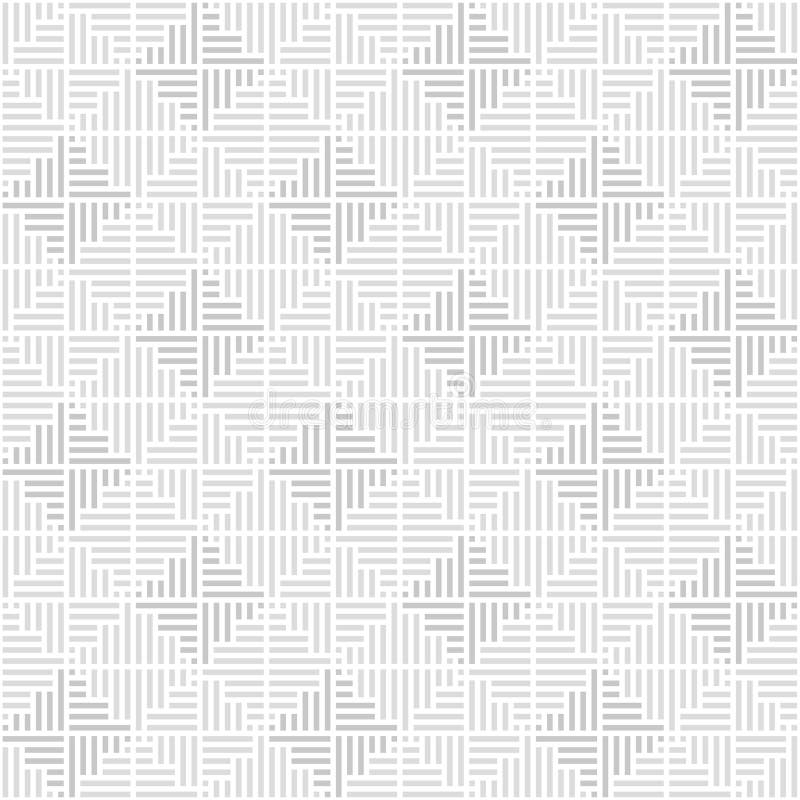Vector seamless pattern. Modern stylish texture. Repeating geometric square tiles. royalty free illustration