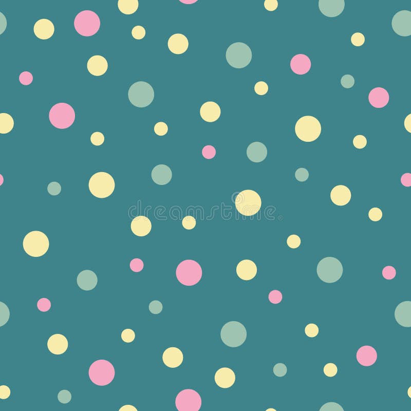 Polka Dots Spots Latex Balloons Mixed Pink+Yellow+Purple+Green+ L Blue