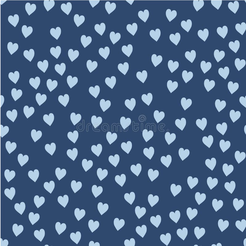 Vector seamless pattern. Randomly disposed hearts. Cute background for print on fabric, paper, scrapbooking royalty free illustration Vector seamless pattern. Randomly disposed hearts. Cute background for print on fabric, paper, scrapbooking royalty free illustration