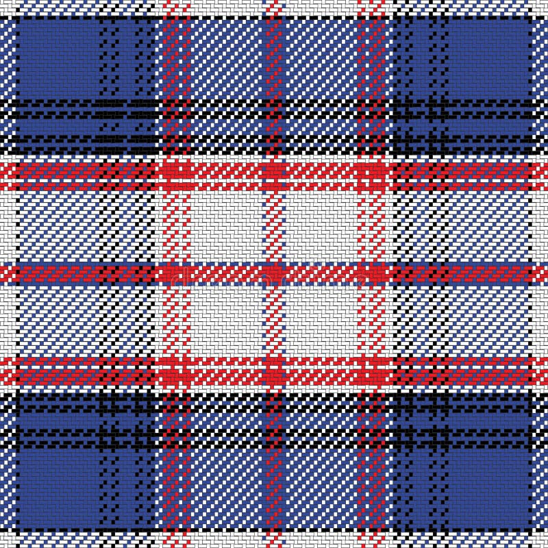 Vector seamless pattern Scottish tartan State of Florida stock illustration Vector seamless pattern Scottish tartan State of Florida stock illustration