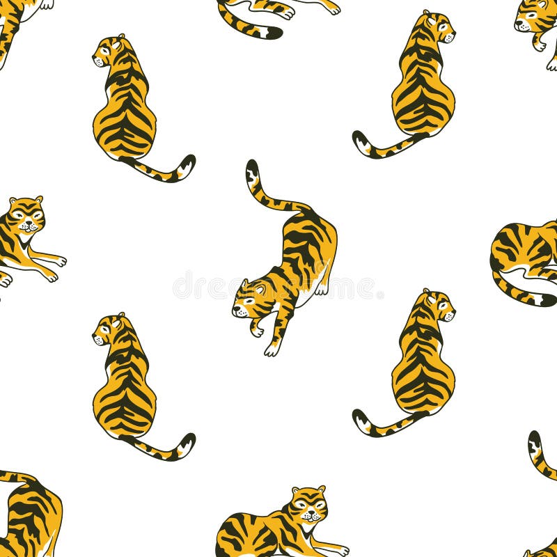 Wallpaper Of Cartoon Tiger