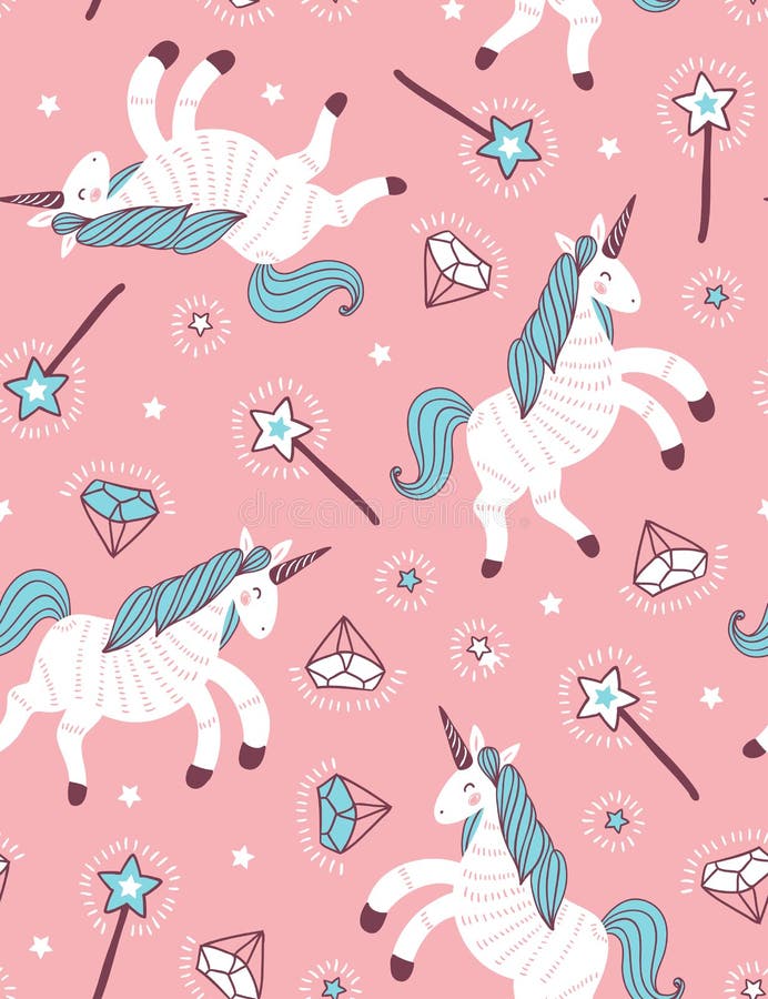 Cartoon babe pony sketch cute background. Miracle sweet dreams with magic  unicorn, clouds and rainbow vector seamless pattern 23788158 Vector Art at  Vecteezy