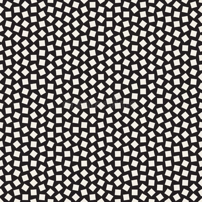 Vector Seamless Random Squares Irregular Pattern vector illustration