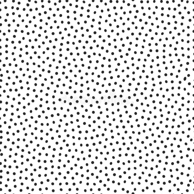 Vector Seamless Stippling Dots Jumble Pattern Background. Stock  Illustration - Illustration of fashion, element: 73424605