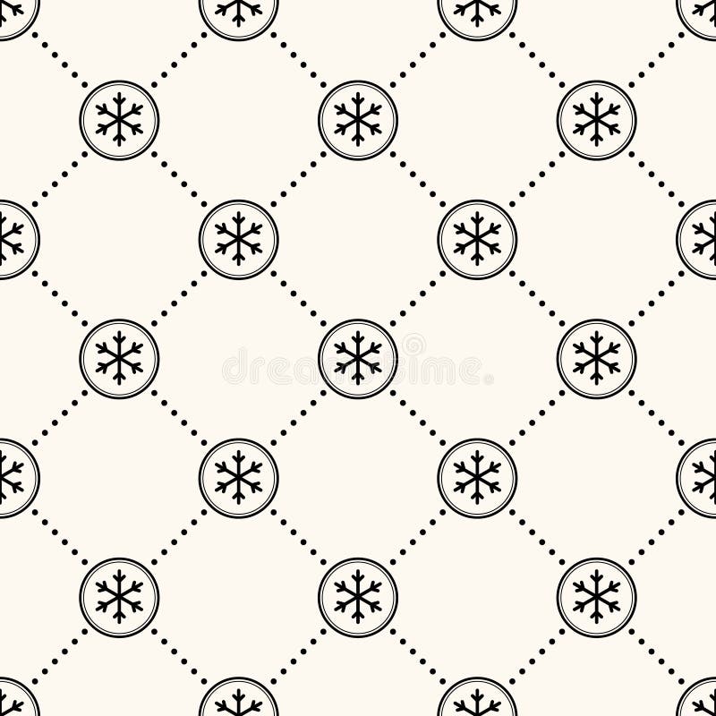 Vector seamless winter retro pattern royalty free illustration Vector seamless winter retro pattern royalty free illustration